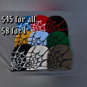 New mens spider hats